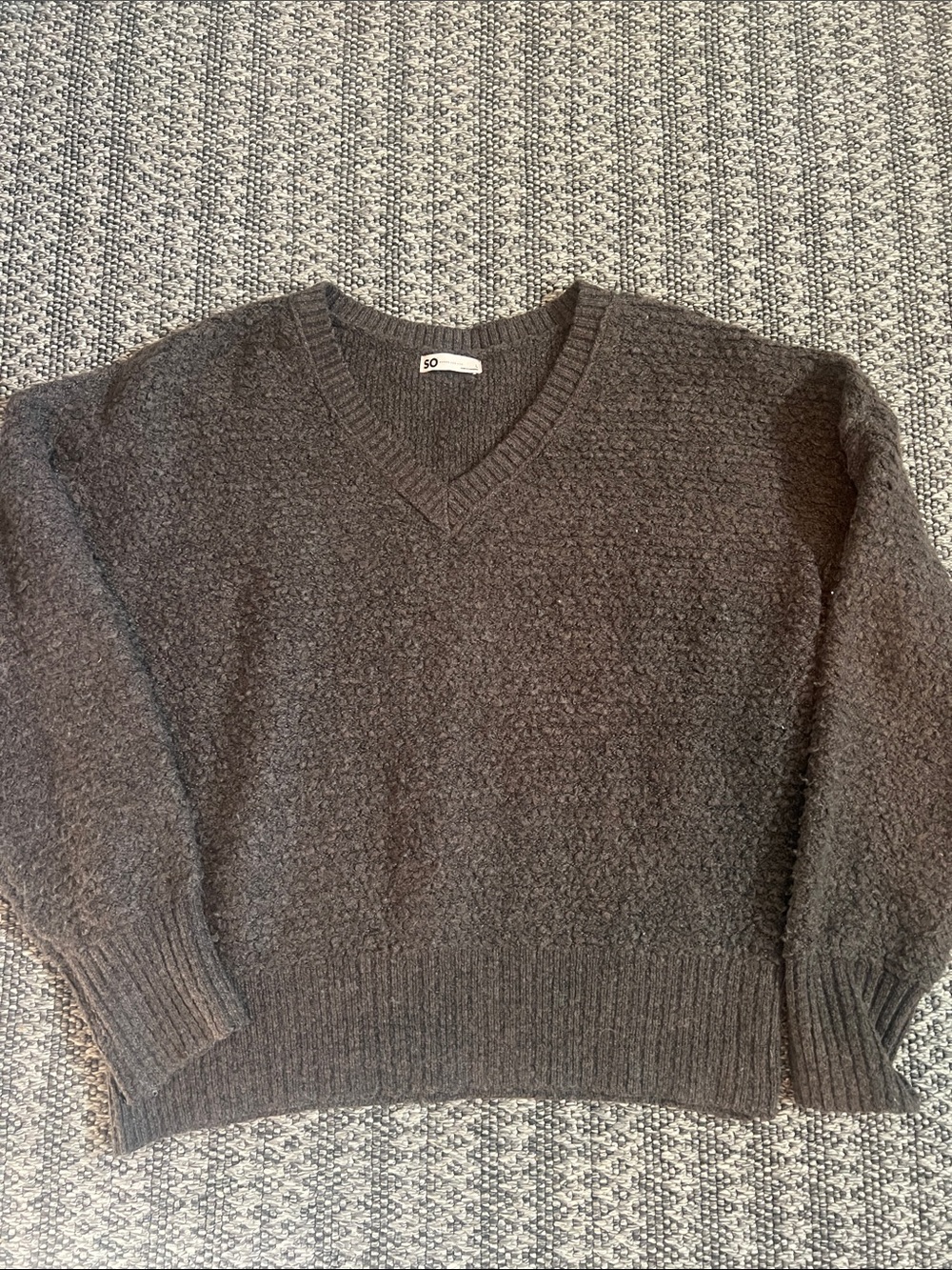 SO Goods For Life Sweater, like new, size Large